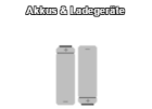 Akkus &amp; Ladegeräte