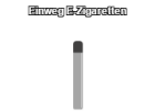 Einweg E-Zigaretten