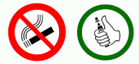 Zigaretten verboten E-Zigaretten erlaubt