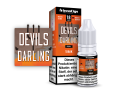 10ml Devils Darling Fertigliquid von InnoCigs mit Tabakgeschmack in den Stärken 0mg, 3mg, 6mg, 9mg, 18mg