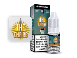 10ml The Empire Fertigliquid von InnoCigs mit Tabak Nuss Geschmack in den Stärken 0mg, 3mg, 6mg, 9mg, 18mg