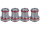 Verdampferkopf Head Crown 4 UN2 von Uwell mit einem Widerstand von 0,23 Ohm