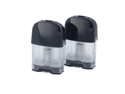 Pod für Caliburn G von Uwell mit einem Füllvolumen von 2 ml und einem festintegrierten Verdampferkopf / Head mit einem Widerstandswert von 0,8 Ohm im 2er Set mit Gebrauchanleitung