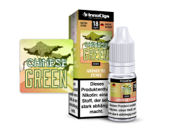 10 ml Fertigliquid Chinese Green von InnoCigs mit dem Geschmack von Grüner Tee-Lychee in den Nikotin Stärken 0mg, 3mg, 6mg, 9mg, 18mg 