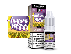 10 ml Hakuna Matata Liquid von InnoCigs mit dem Geschmack von Traube in den Stärken 0mg, 3mg, 6mg, 9mg und 18mg