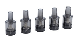 Cartridge eGo Pod AST von Joyetech mit einem festverbauten Verdampferkopf mit einem Widerstand von 1,0 Ohm und einem Tankvolumen von 2 ml im 5er Set mit Bedienungsanleitung