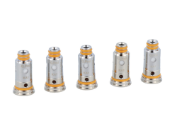 Verdampferkopf G Series Head von GeekVape mit einem fest verbauten Widerstand von 1,0 Ohm im 5er Set