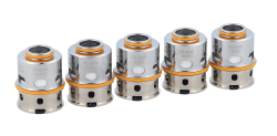 Verdampferkopf M Series Head von GeekVape mit einem Widerstand von wahlweise 0,14 0,15 0,2 und 0,3 Ohm im 5er Set