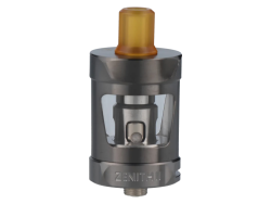 Verdampfer Zenith 2 von Innokin mit einem Tankvolumen von 5,5 ml im Set mit Z Verdampferkopf KA1 0,8 Ohm und Mesh 0,3 Ohm, 510 Ultem MTL Drip Tip, 510 DL Drip Tip, Ersatz-Glastank, Ersatzteilset und Bedienungsanleitung