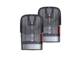 Pod POPREEL N1 von Uwell mit einem fest verbauten 1,2 Ohm Verdampferkopf im 2er Set mit Gebrauchsanleitung