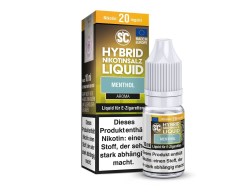 10 ml Menthol Hybrid Nikotinsalz Liquid von SC mit dem Geschmack von Menthol in den Nikotinstärken 5mg, 10mg und 20mg