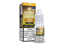 10 ml Virginia Tobacco Nikotinsalz Liquid von SC mit dem Geschmack von Tabak in den Stärken 5mg, 10mg und 20 mg