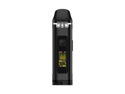 E Zigaretten Set Crown D Pod Mod von Uwell im Set mit Akku, Cartridge, PA 0,3 Ohm und 0,8 Ohm Verdampferkopf USB-C Ladekabel und Bedienungsanleitung