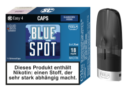 SC - Easy 4 Caps - Blue Spot Blaubeeren 9 mg/ml (2 Stück pro Packung)