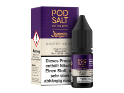 Pod Salt Fusion - Blueberry Jam Tart - 10ml Nikotinsalz Liquid