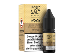 Pod Salt Fusion - Peanut Butter Banana Granola - 10ml Nikotinsalz Liquid