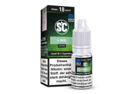 10ml E-Taste Liquid von SC mit Energy-Drinkgeschmack in den Stärken 0mg, 3mg, 6mg, 12mg, 18mg