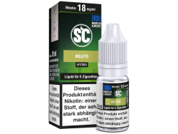 10ml Mojito Fertigliquid von SC in den Stärken 0mg, 3mg, 6mg, 12mg, 18mg