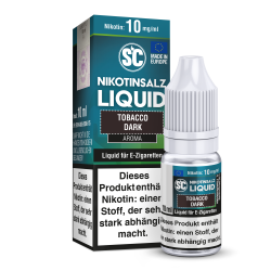 SC - Tobacco Dark  - 10ml Nikotinsalz Liquid
