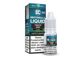 SC - Tobacco Dark  - 10ml Nikotinsalz Liquid