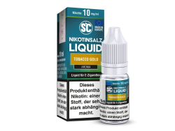 SC - Tobacco Gold - 10ml Nikotinsalz Liquid