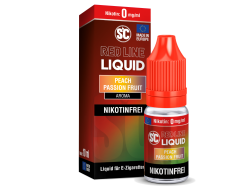 SC - Red Line - Peach Passion Fruit - 10ml Nikotinsalz Liquid