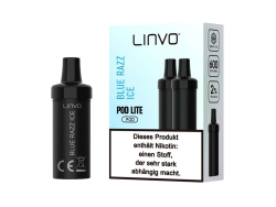 Linvo Pod Lite Cartridge Blue Razz Ice 20 mg/ml (2 Stück pro Packung)