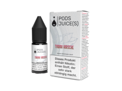 Pods Juice(s) - Tabak Kirsche - 10ml Nikotinsalz Liquid 10mg/ml