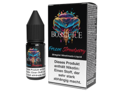 Boss Juice - Frozen Strawberry - 10ml Nikotinsalz Liquid