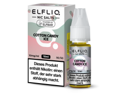 ELFLIQ - Cotton Candy Ice - 10ml Nikotinsalz Liquid