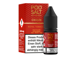 Pod Salt Origin - Royal Tobacco - 10ml Nikotinsalz Liquid