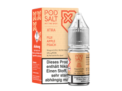 Pod Salt X - Fuji Apple Peach - 10ml Nikotinsalz Liquid
