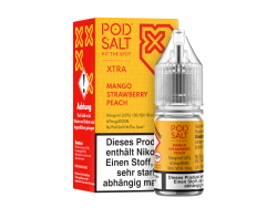 Pod Salt X - Mango Strawberry Peach - 10ml Nikotinsalz Liquid