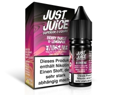 Just Juice - Fusion Berry Burst & Lemonade - 10ml Nikotinsalz Liquid