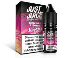 Just Juice - Fusion Berry Burst & Lemonade - 10ml Nikotinsalz Liquid