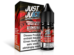 Just Juice - Fusion Mango & Blood Orange on Ice - 10ml Nikotinsalz Liquid