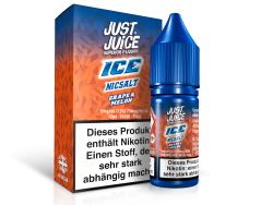 Just Juice - Grape & Melon Ice - 10ml Nikotinsalz Liquid