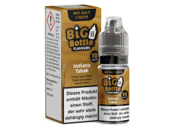 Big Bottle - Indiana Tabak - 10ml Nikotinsalz Liquid