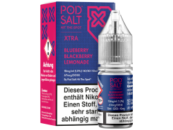 Pod Salt X - 10ml Nikotinsalz Liquid - Blueberry Blackberry Lemonade