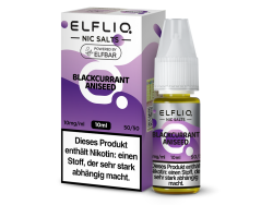 ELFLIQ - Blackcurrant Aniseed - 10ml Nikotinsalz Liquid