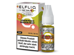 ELFLIQ - Lemon Peach Passion Fruit - 10ml Nikotinsalz Liquid