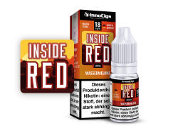 10ml Inside Red Fertigliquid von InnoCigs mit Wassermelonengeschmack in den Stärken 0mg, 3mg, 6mg, 9mg, 18mg