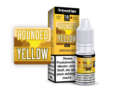 10ml Rounded Yellow Liquid von InnoCigs mit Honigmelonengeschmack in den Stärken 0mg, 3mg, 6mg, 9mg, 18mg