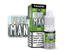 10ml First Man Liquid von InnoCigs mit grünem Apfel Aroma in den Stärken 0mg, 3mg, 6mg, 9mg, 18mg