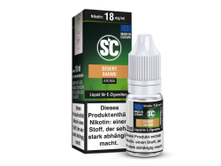 10ml Desert Safari Liquid von SC mit Tabakgeschmack in den Stärken 0mg, 3mg, 6mg, 12mg, 18mg