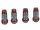 Whirl Verdampferkopf / Head von Uwell mit einem Widerstand von 0,6 Ohm im 4er Pack