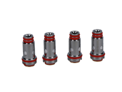 Whirl Verdampferkopf / Heads von Uwell mit einem Widerstand von 1,8 Ohm im 4er Pack