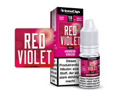 10ml Red Violet Fertigliquid von SC mit dem Aroma von Amarenakirsch in den Stärken 0mg, 3mg, 6mg, 12mg, 18mg